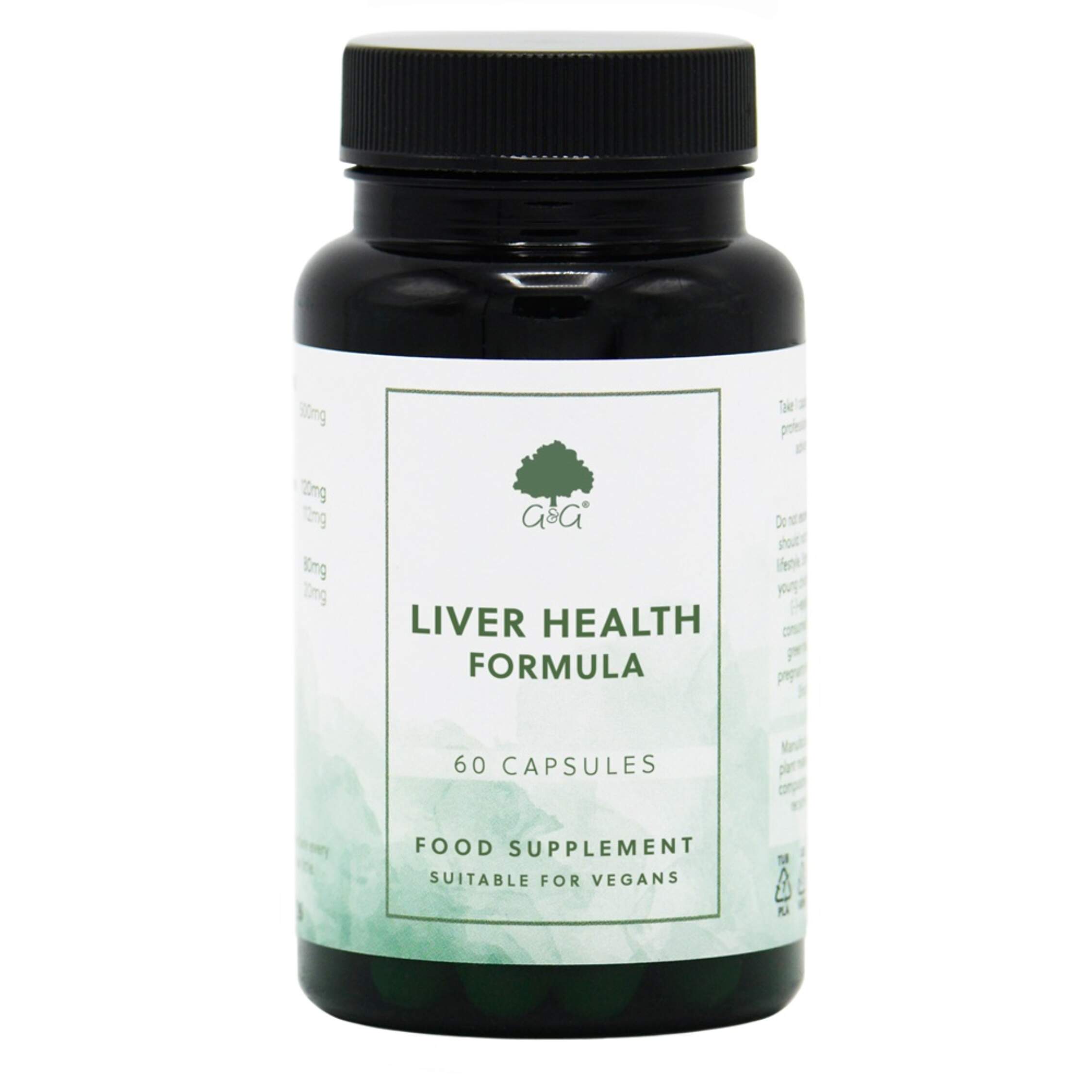 G&amp;G Vitamins - G&G Liver Health 60 kapslar