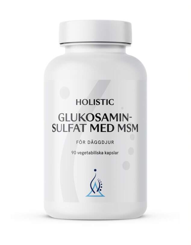 Holistic - Glukosaminsulfat med MSM 90 vegkapslar