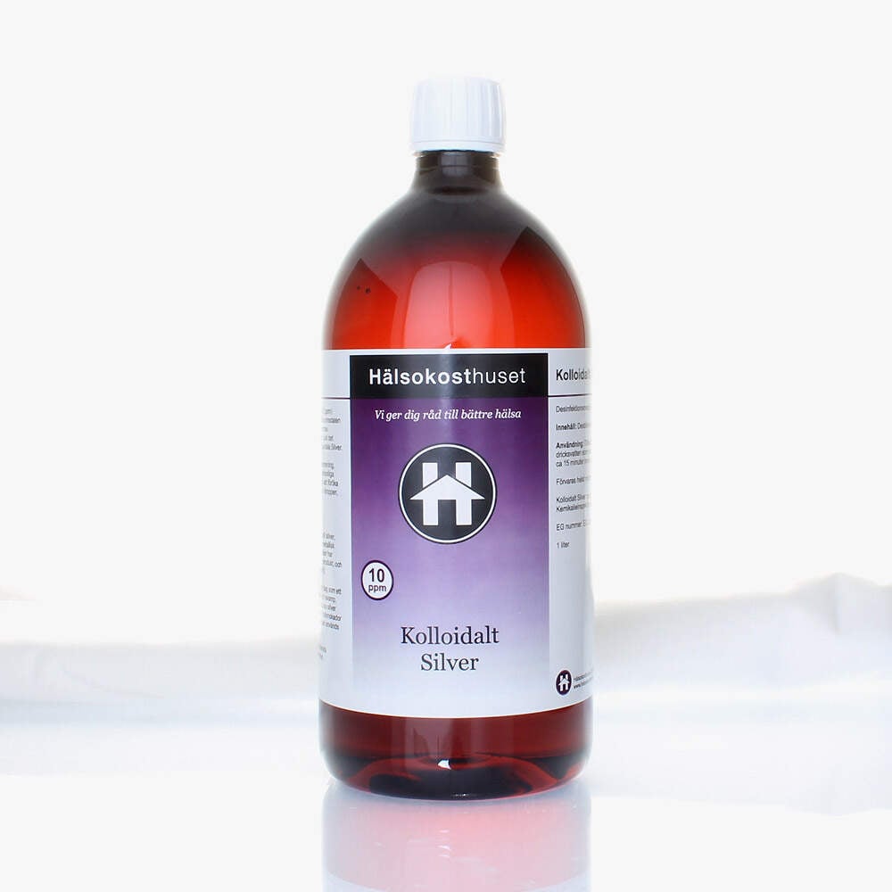 Hälsokosthuset - Hälsokosthuset Kolloidalt Silver 1 liter 10 ppm