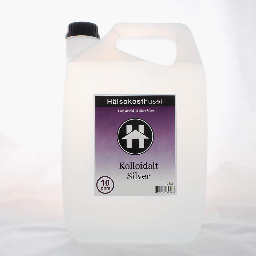 Hälsokosthuset - Hälsokosthuset Kolloidalt Silver 5 liter 10 ppm