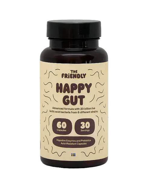 The Friendly - Happy Gut 20 CFU 60 kapslar