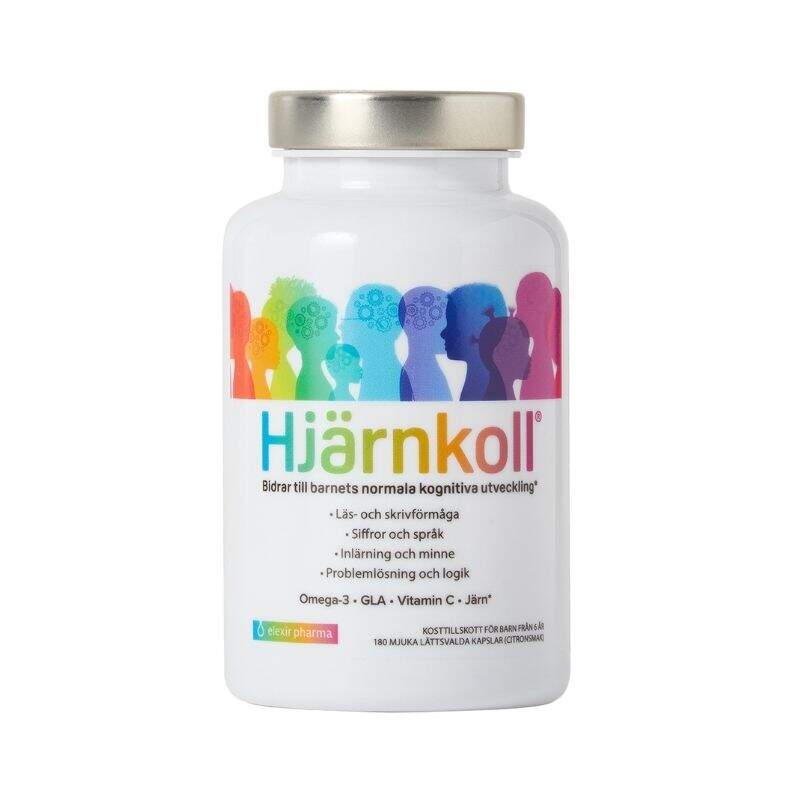 Elexir Pharma - Hjärnkoll 180 kaps