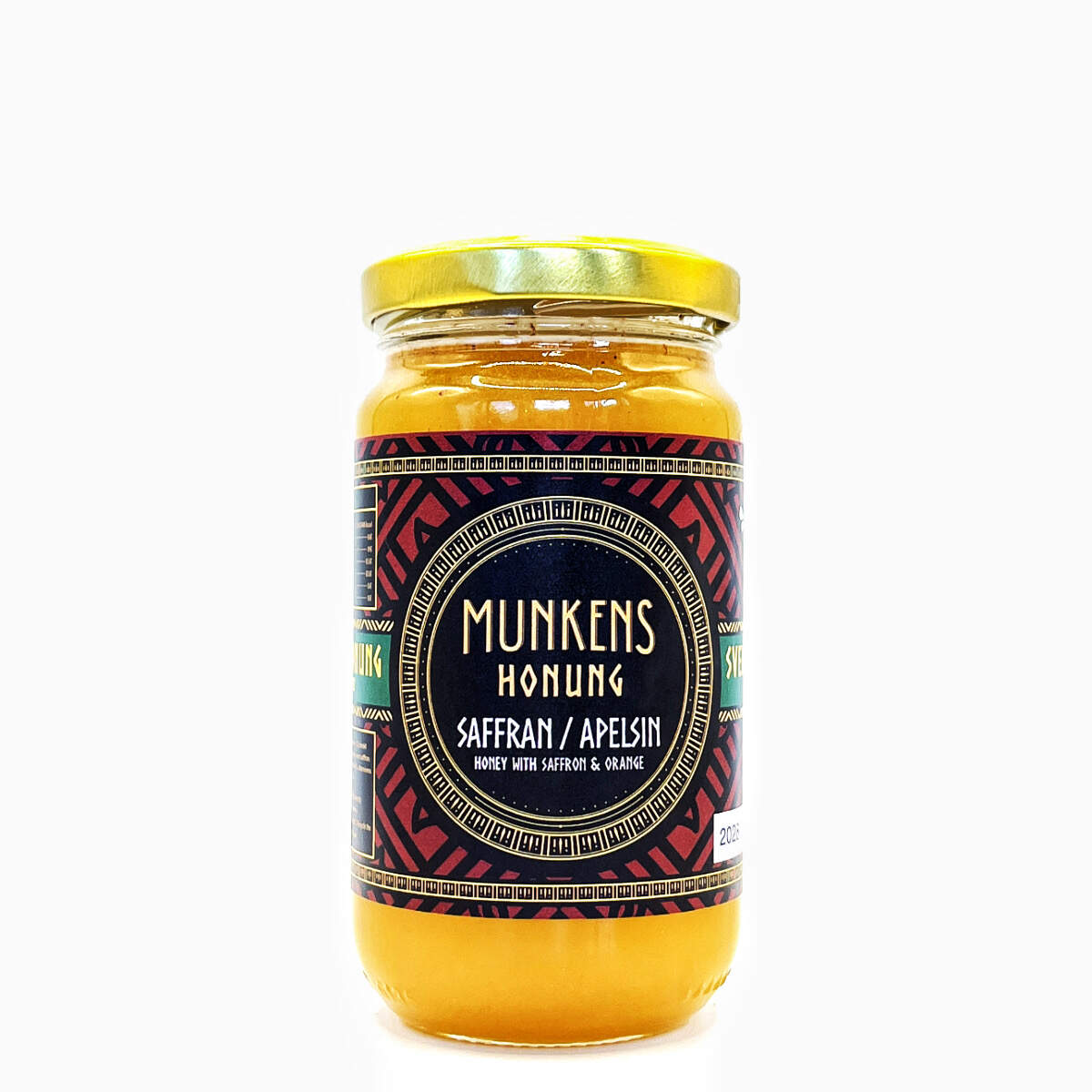 Munkens Hälsa - Honung Raw Apelsin & Saffran 280g