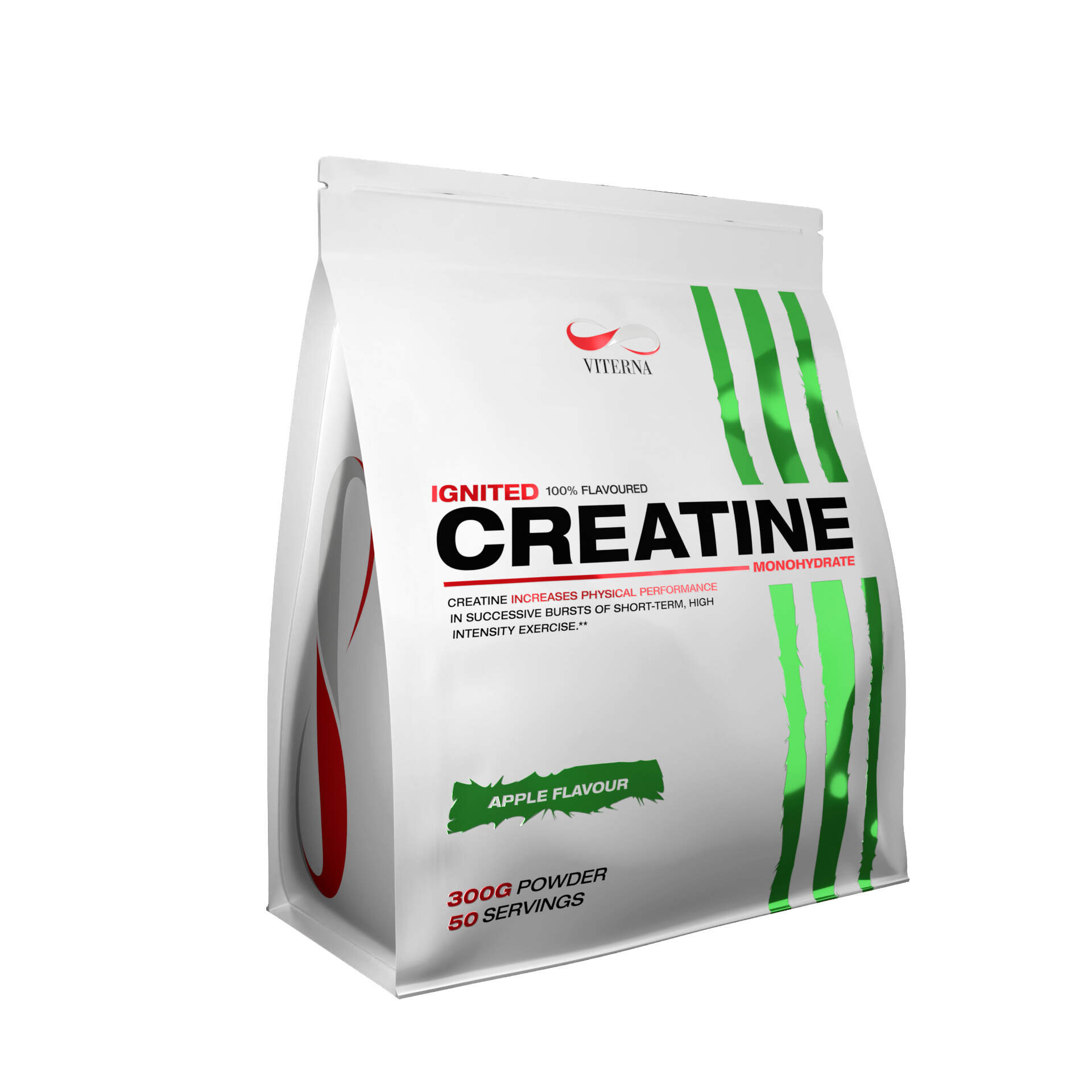 Viterna - Ignited Creatine 300g Apple Påse