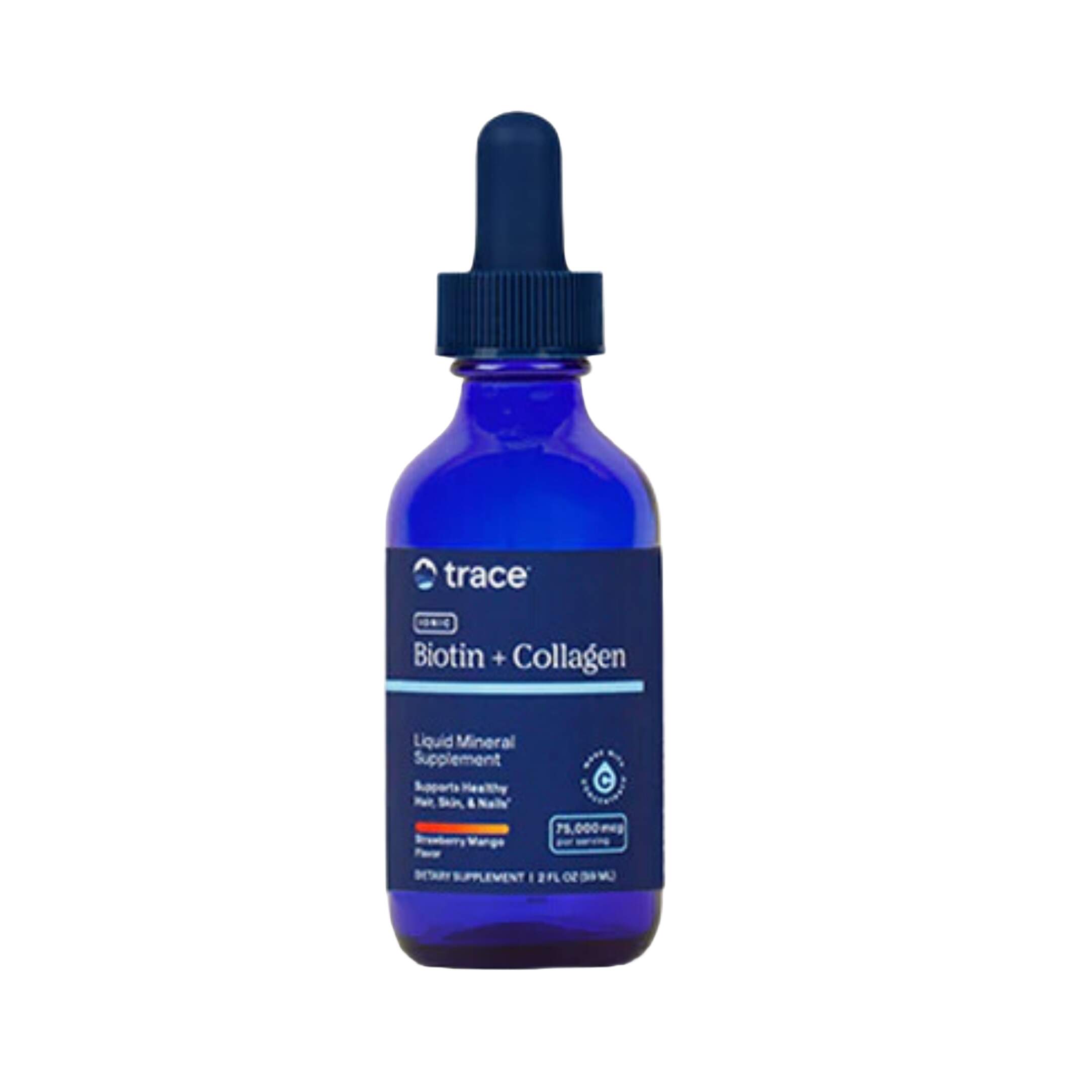 Trace Minerals - Ionic Biotin & Collagen 2 oz 59ml