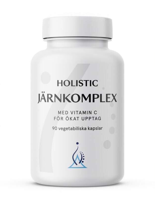 Holistic - JärnKomplex 25 mg 90 vegkapslar