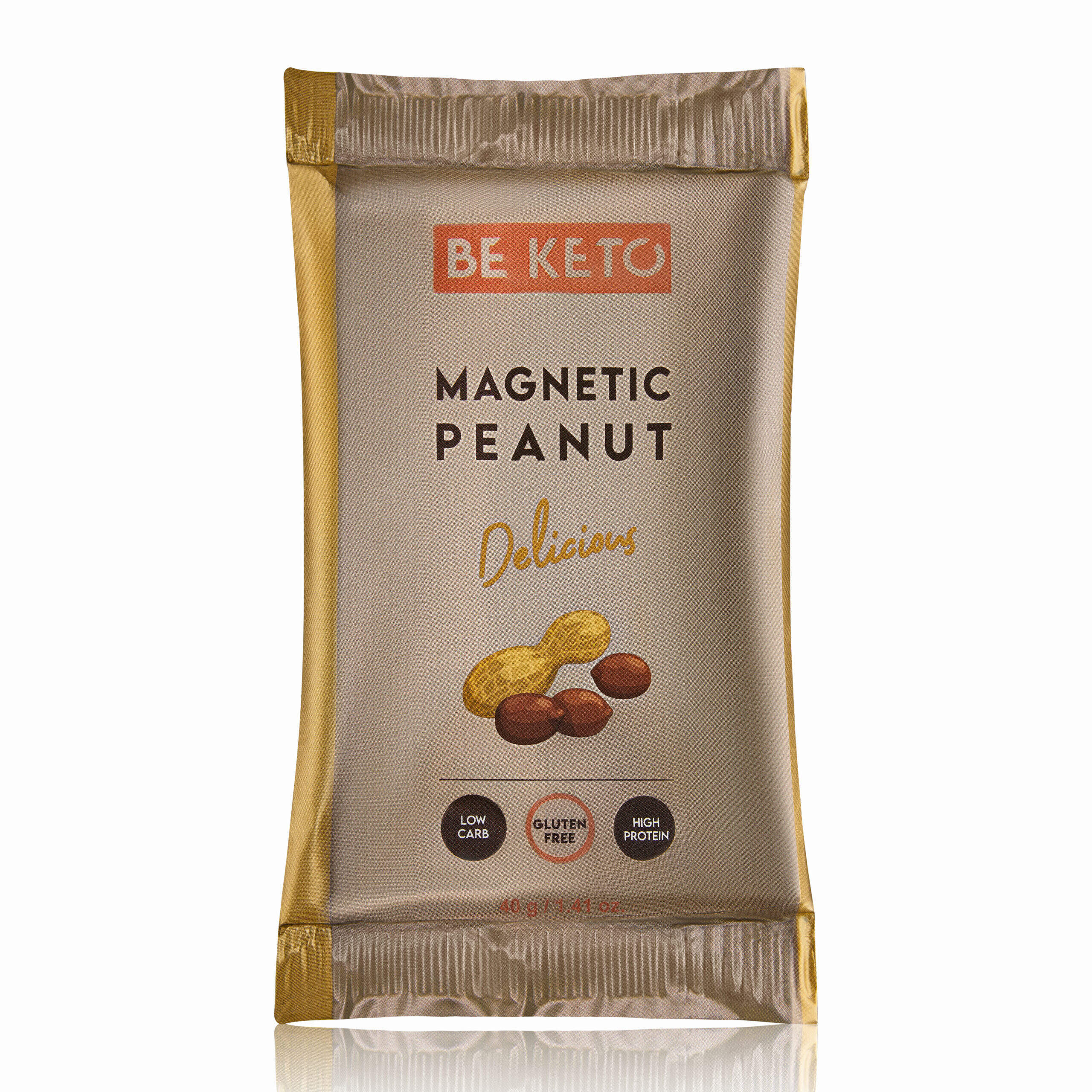 BeKeto - KETO Bar Magnetic Peanut 40g