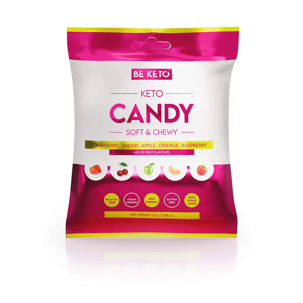 BeKeto - KETO Candy Fruit MIX 70g