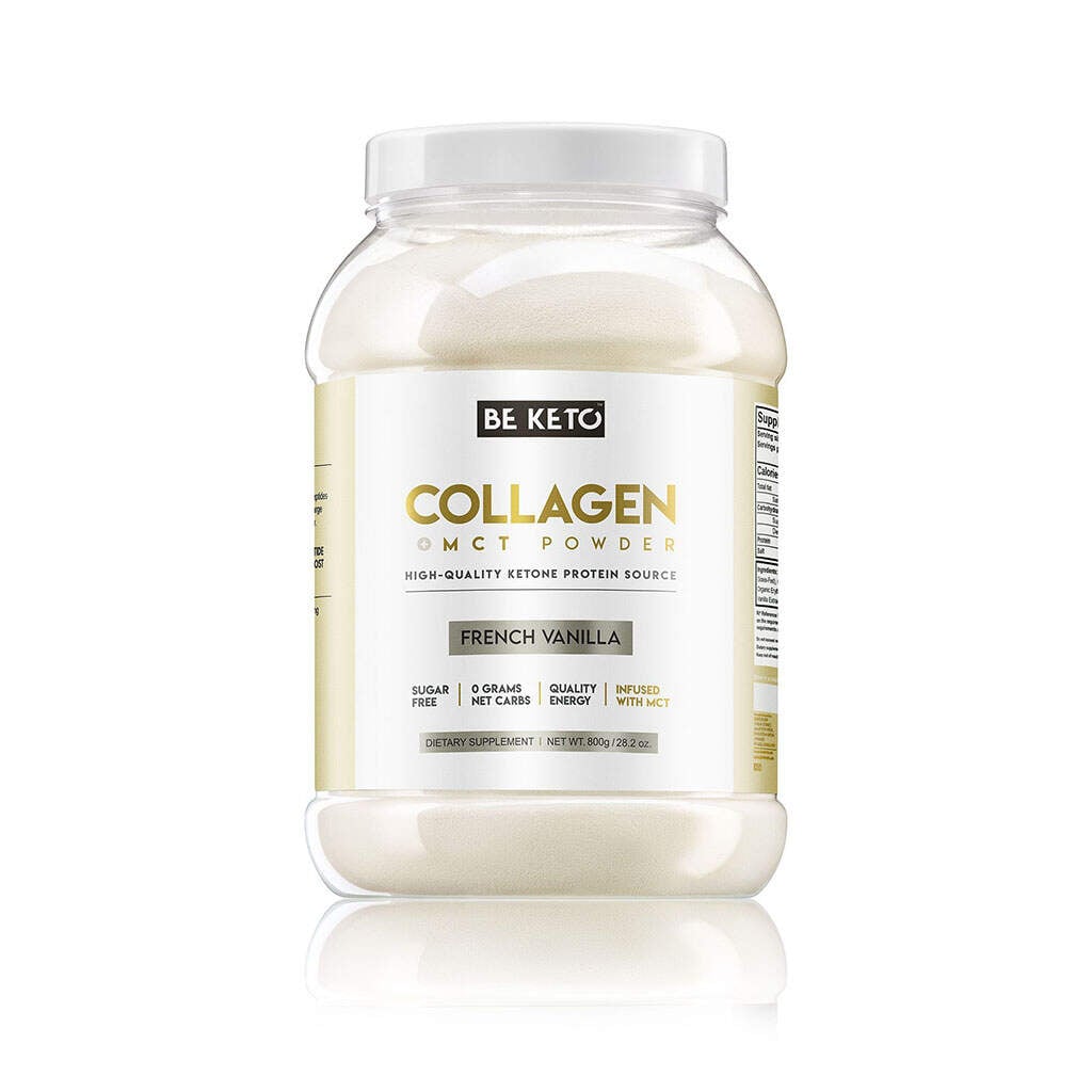 BeKeto - KETO Collagen + MCT Oil – French Vanilla 800g