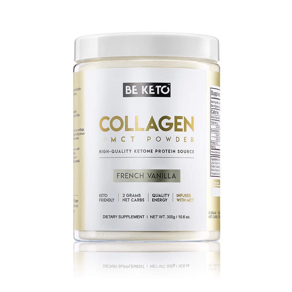 BeKeto - KETO Collagen Vanilla + MCT 300g