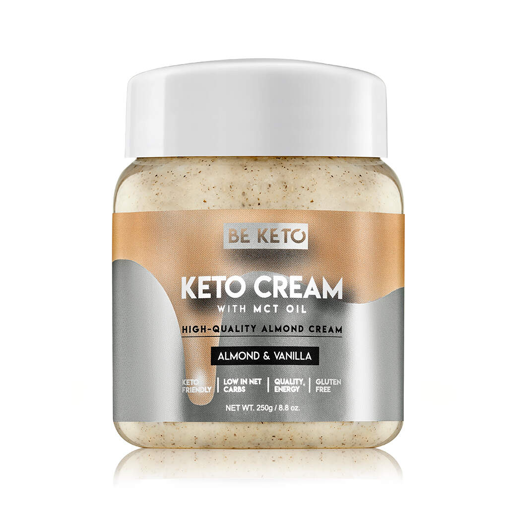 BeKeto - KETO Cream Almond & Vanilla 250g