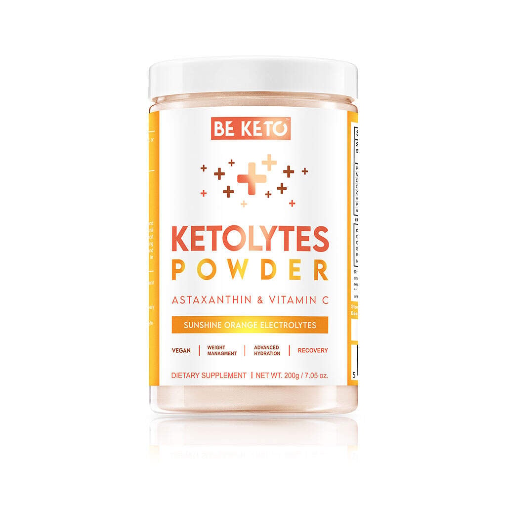 BeKeto - KETO Electrolytes Powder – Sunshine Orange 200g