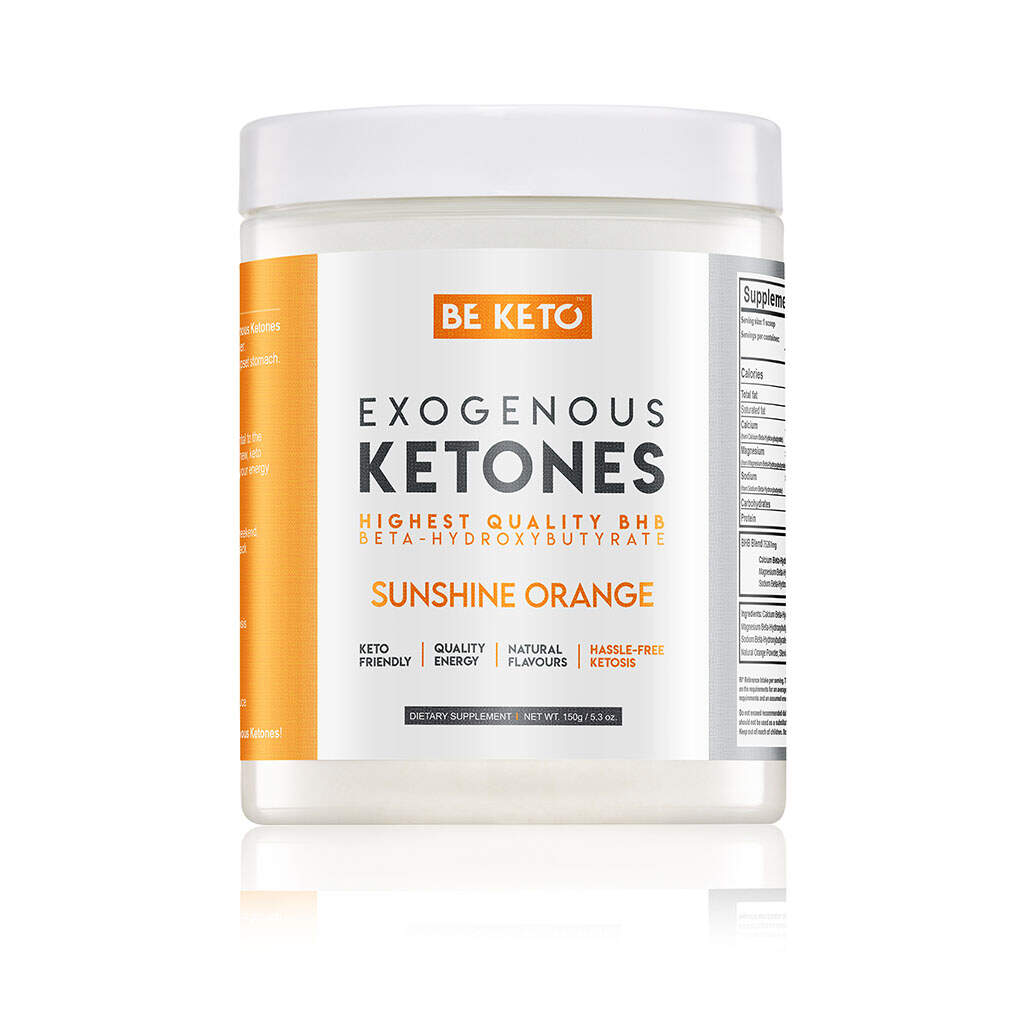 BeKeto - KETO Exogenous Ketones Sunshine Orange 150g