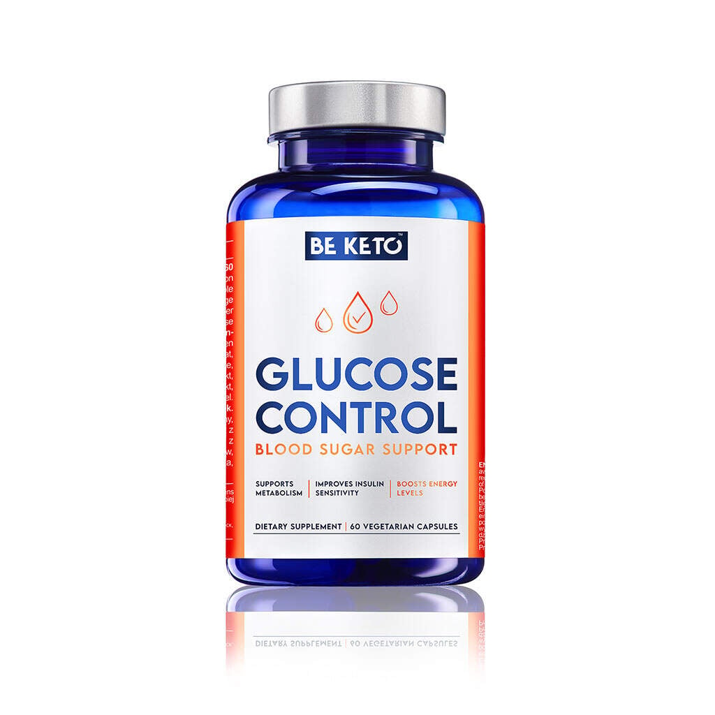 BeKeto - KETO Glucose Control – Blood Sugar Stabilizer – 60 kapslar