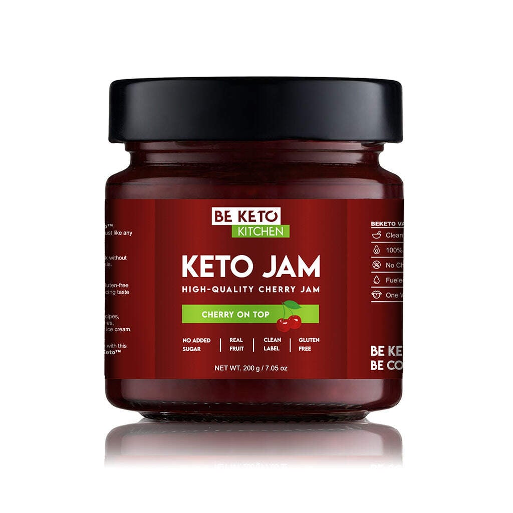 BeKeto - KETO Jam Cherry on Top 200g