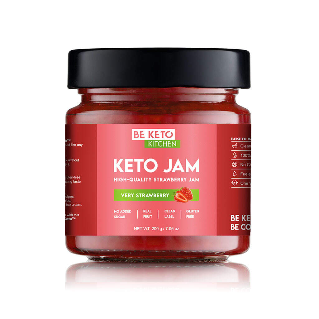 BeKeto - KETO Jam™ Very Strawberry 200g