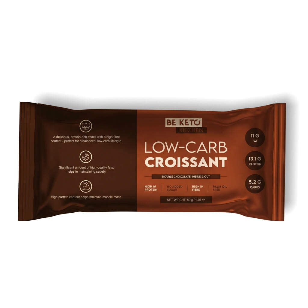 BeKeto - KETO Low Carb Croissant Double Chocolate 50g