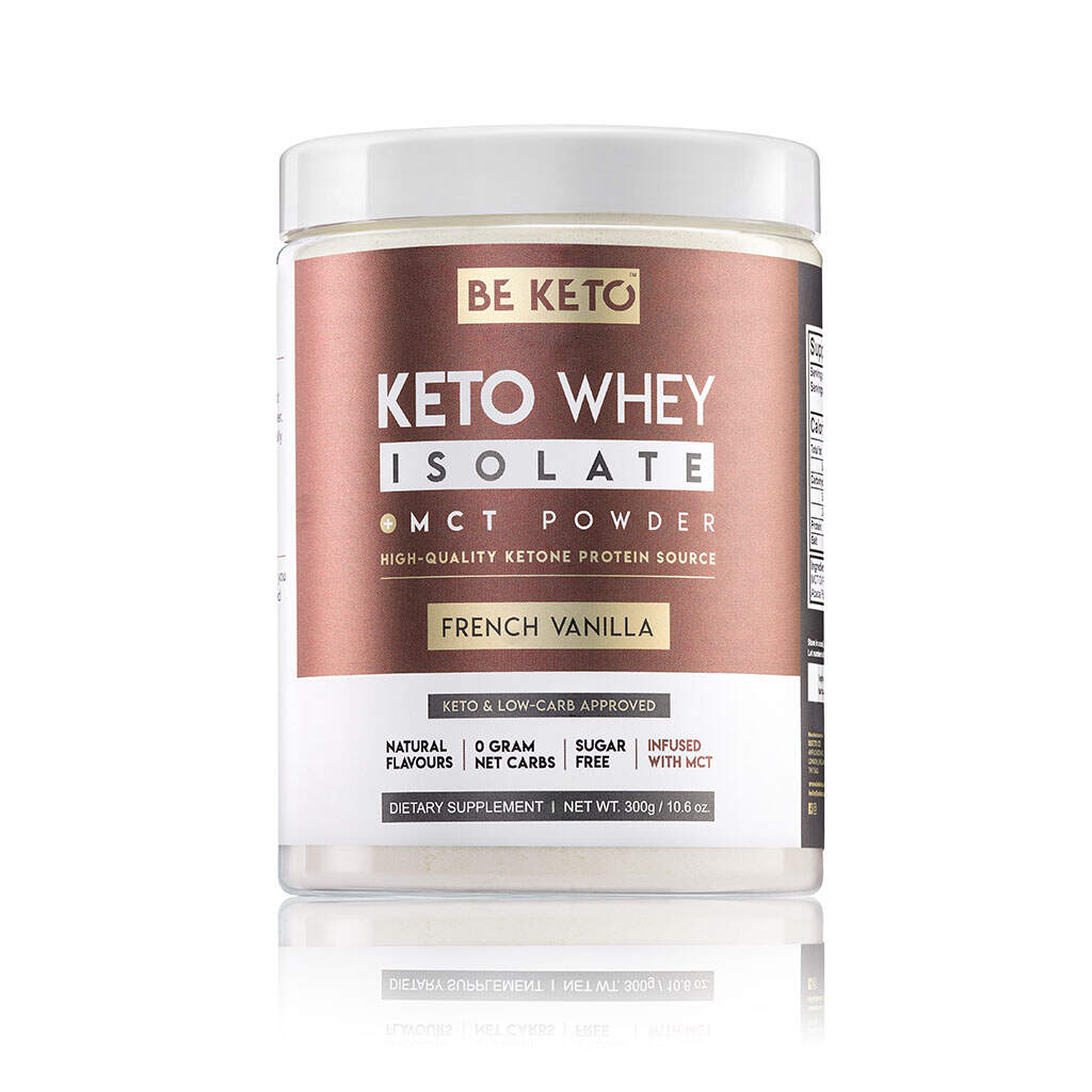 BeKeto - KETO Whey Vanilla + MCT 300g