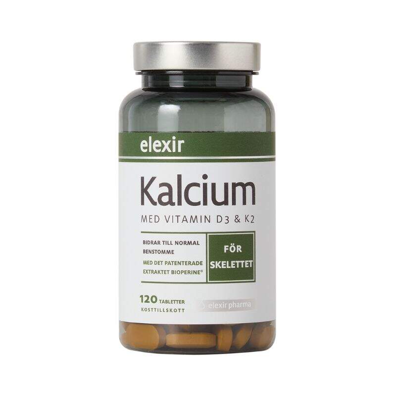 Elexir Pharma - Kalcium 120 tabletter