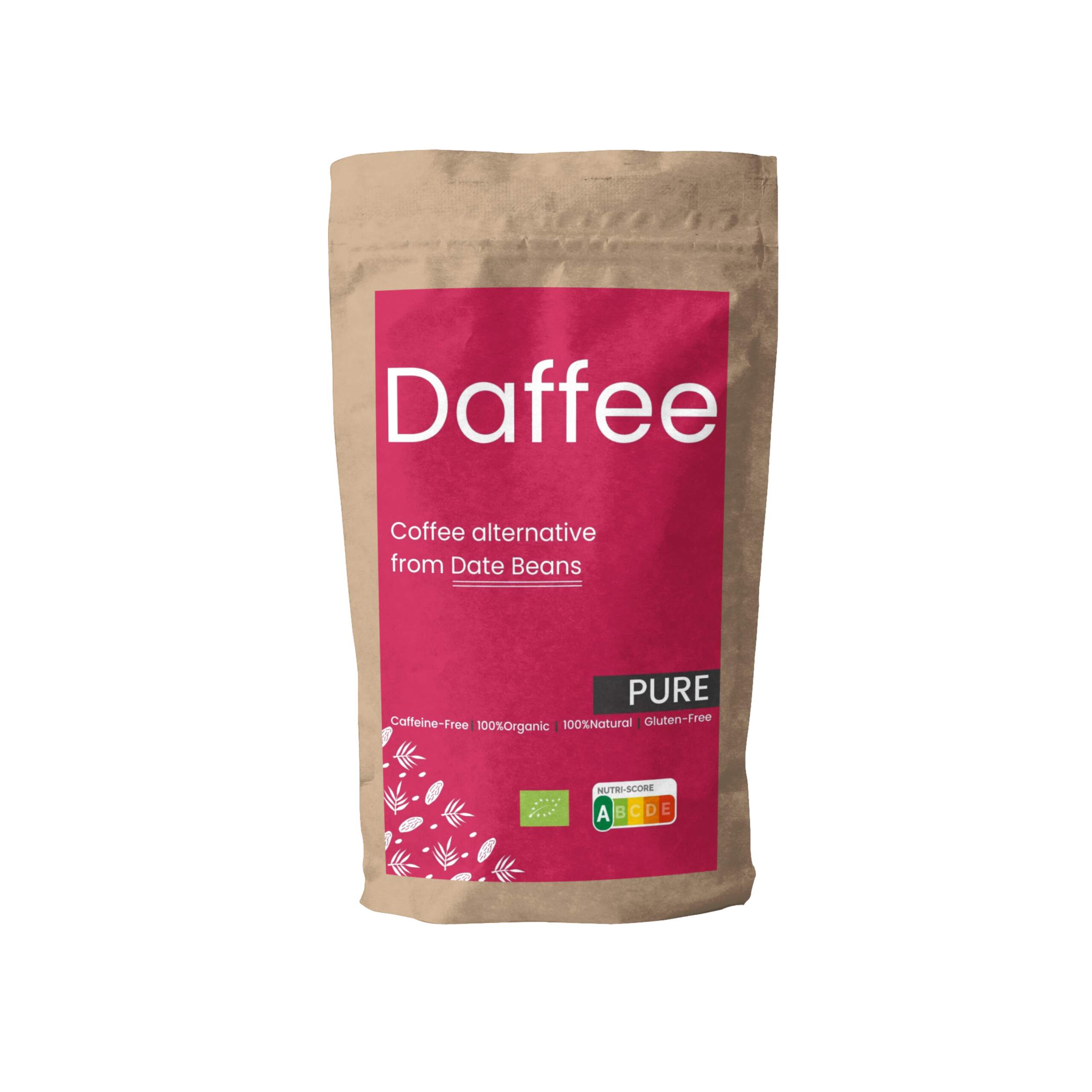 Daffee - Koffeinfritt Dadelkaffe Pure, 250 g