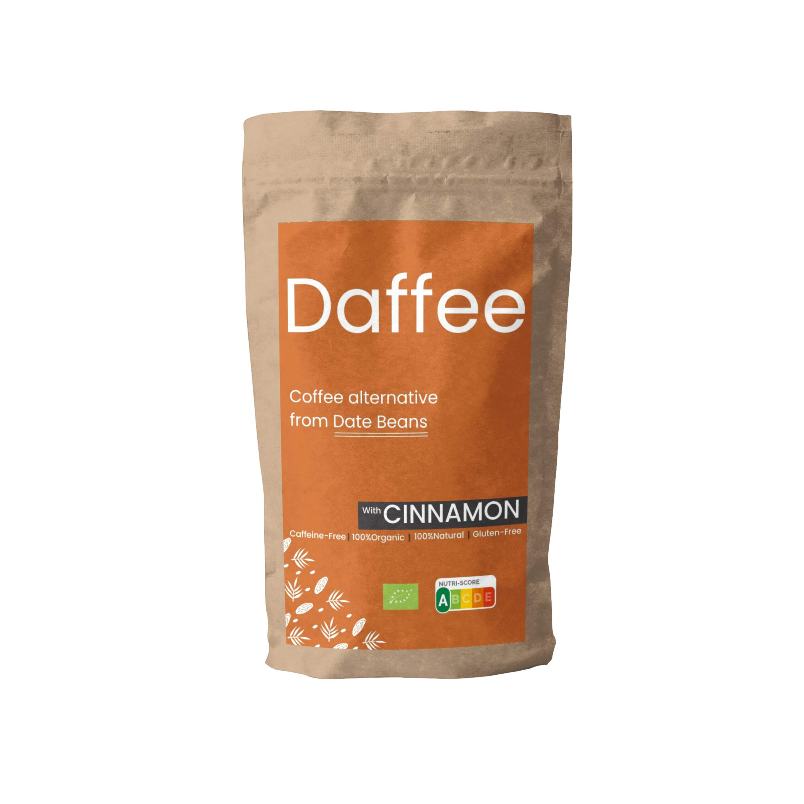 Daffee - Koffeinfritt Dadelkaffe med Kanel, 250 g
