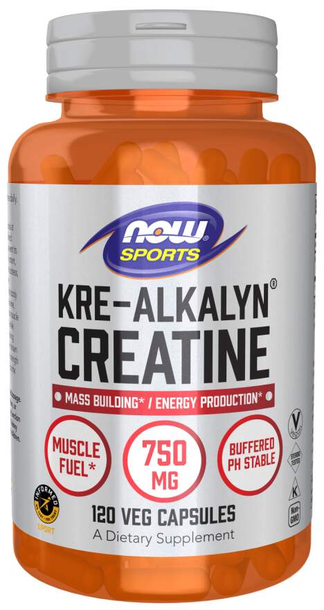 NOW Foods - Kre-Alkalyn® Creatine 120 vegcaps