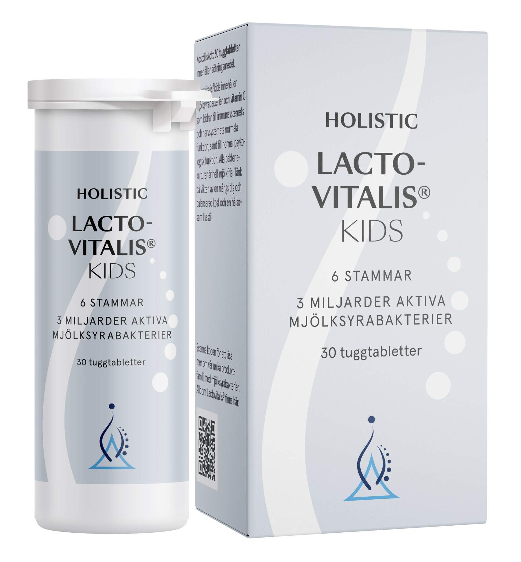 Holistic - LactoVitalis Kids 30 tuggtabletter