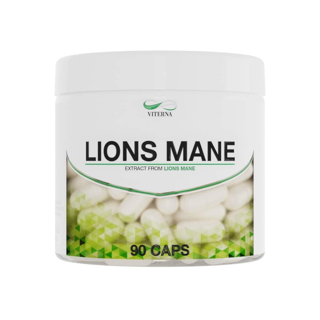 Viterna - Lions mane - 500 mg 90 kapslar