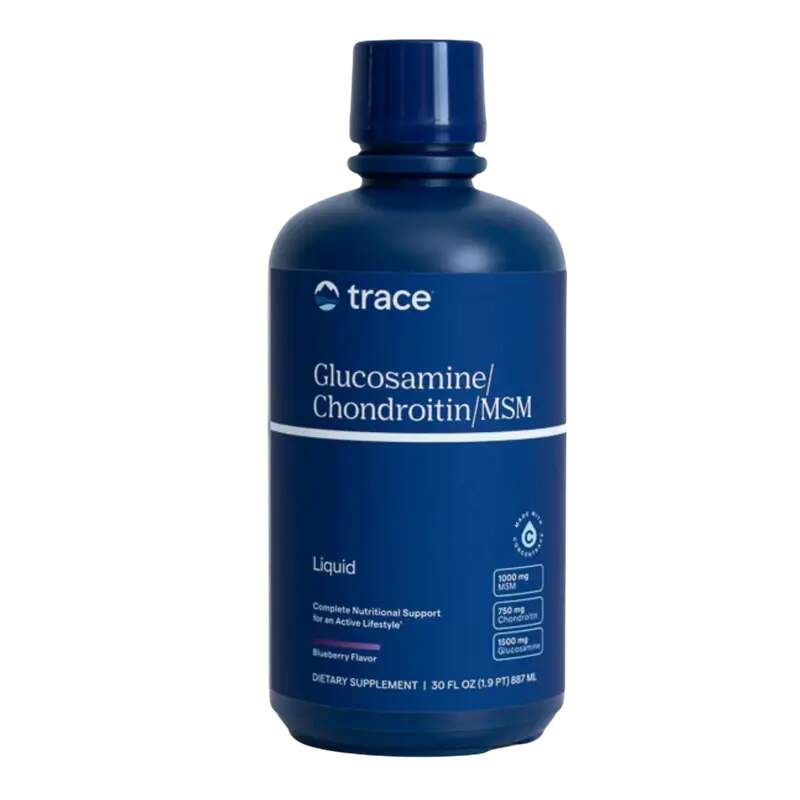 Trace Minerals - Liquid Glucosamine/Chondroitin/Msm 30oz 887ml