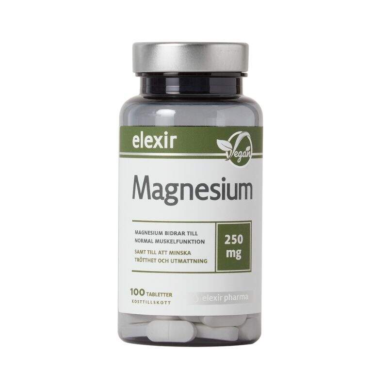 Elexir Pharma - Magnesium 250mg 100 tab