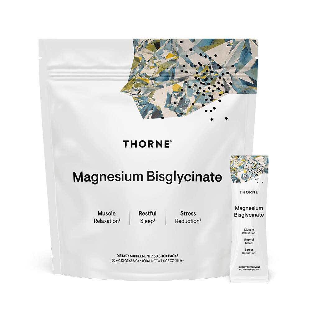 Thorne - Magnesium Bisglycinate (NSF) Portionsförpackning 30 x 3.8g