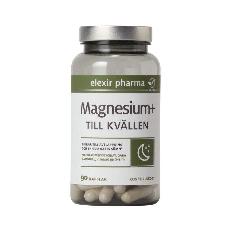 Elexir Pharma - Magnesium Kväll 90 kapslar