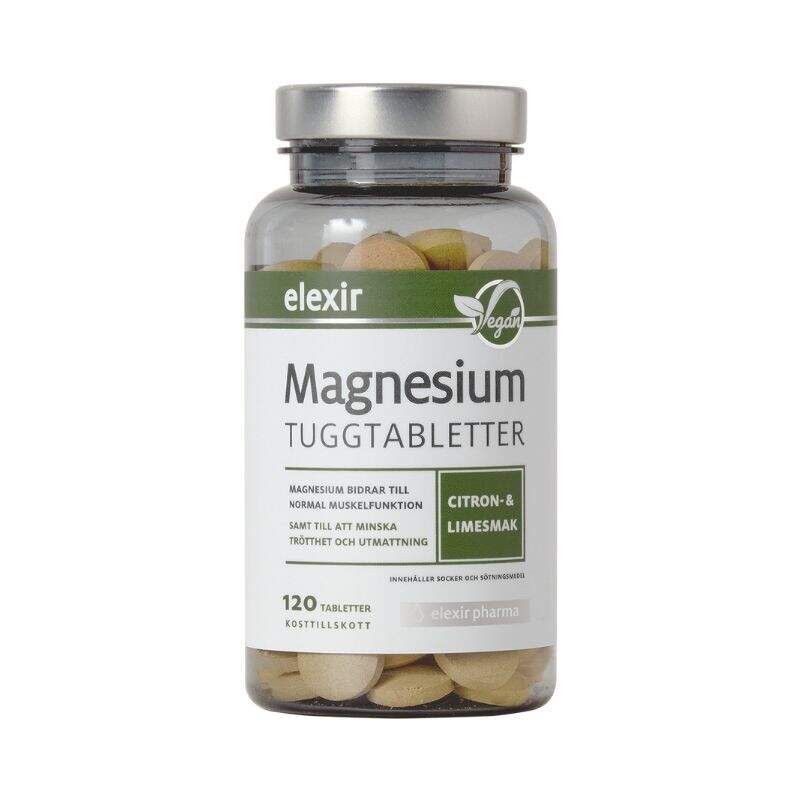 Elexir Pharma - Magnesium Tuggtabletter 120 st