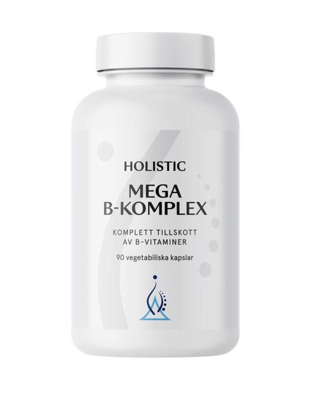 Holistic - Mega B-komplex 90 vegkapslar