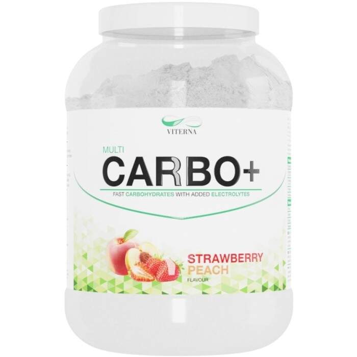Viterna - MultiCarbo+ - With Electrolyte - Strawberry Peach 900g