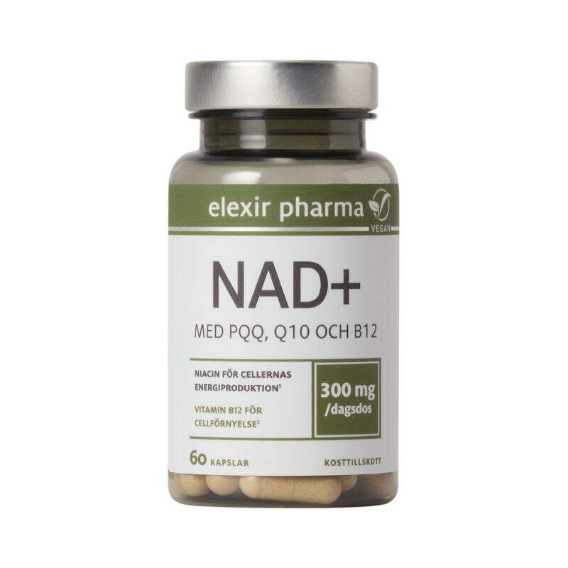 Elexir Pharma - NAD+ 300 mg 60 kaps