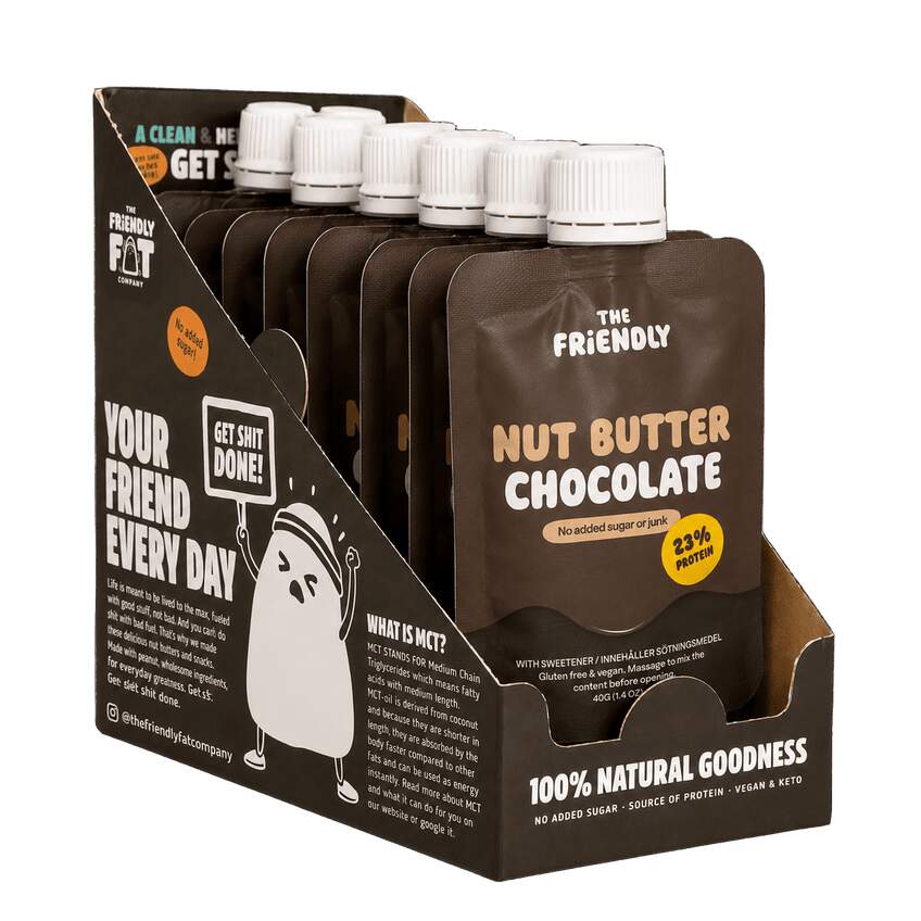 The Friendly - Nut butter Chocolate 40g 12-pack