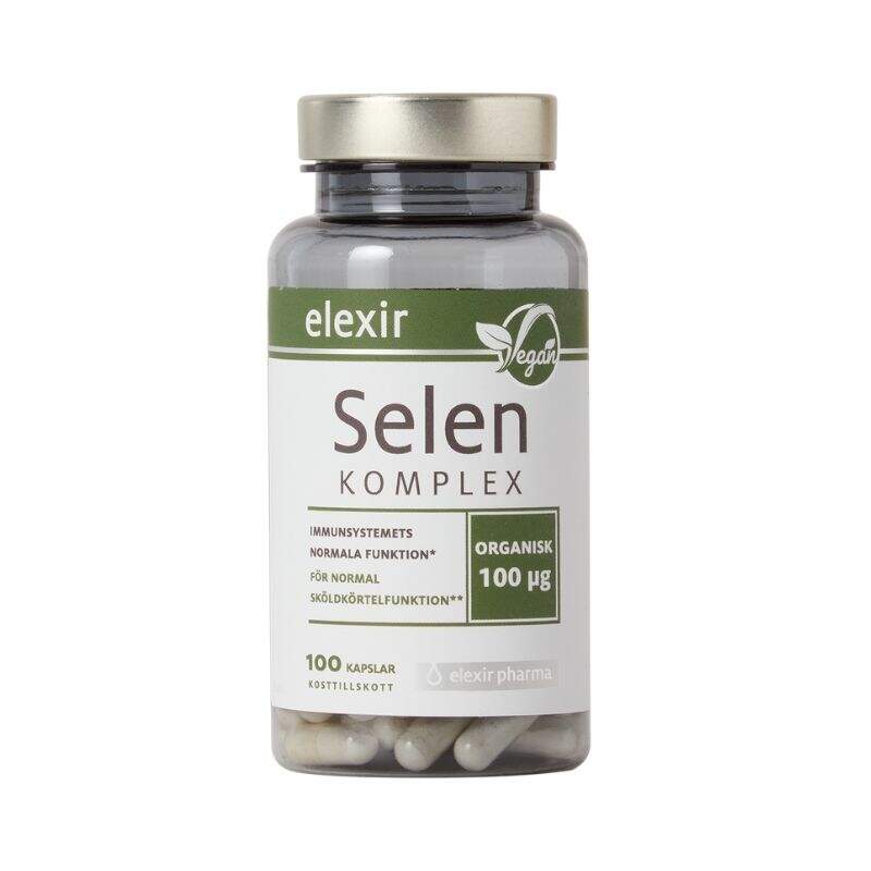 Elexir Pharma - Organisk Selen 100 kaps