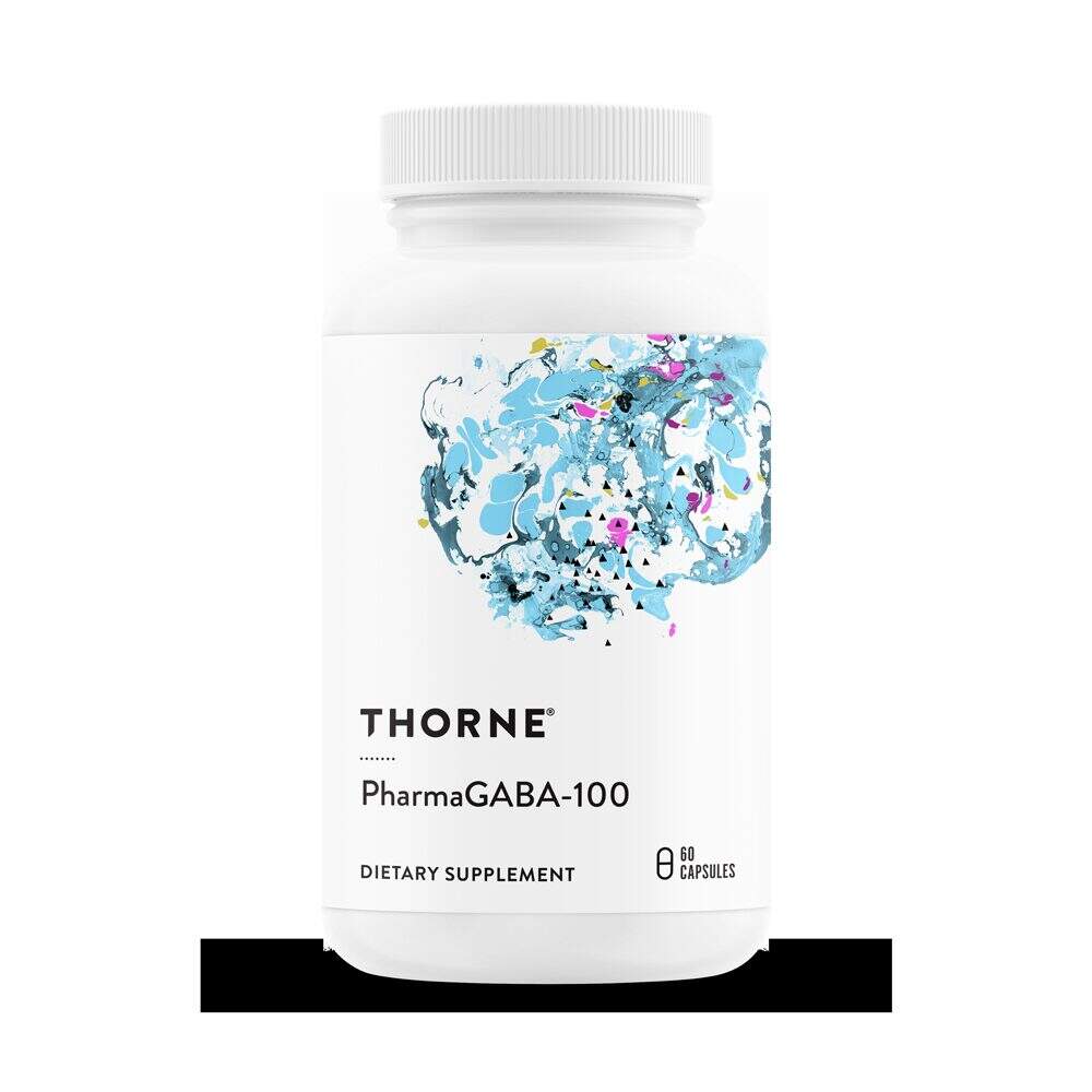 Thorne - PharmaGABA-100 60 kapslar