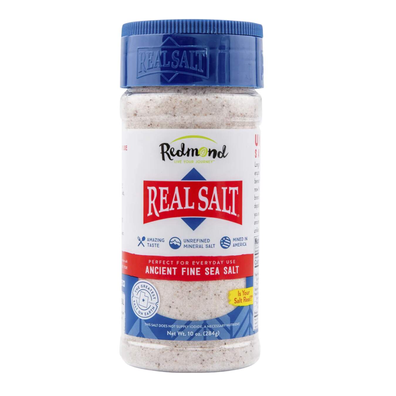 Redmond Real Salt - Real Salt FINE 4.75 oz 135g Shaker
