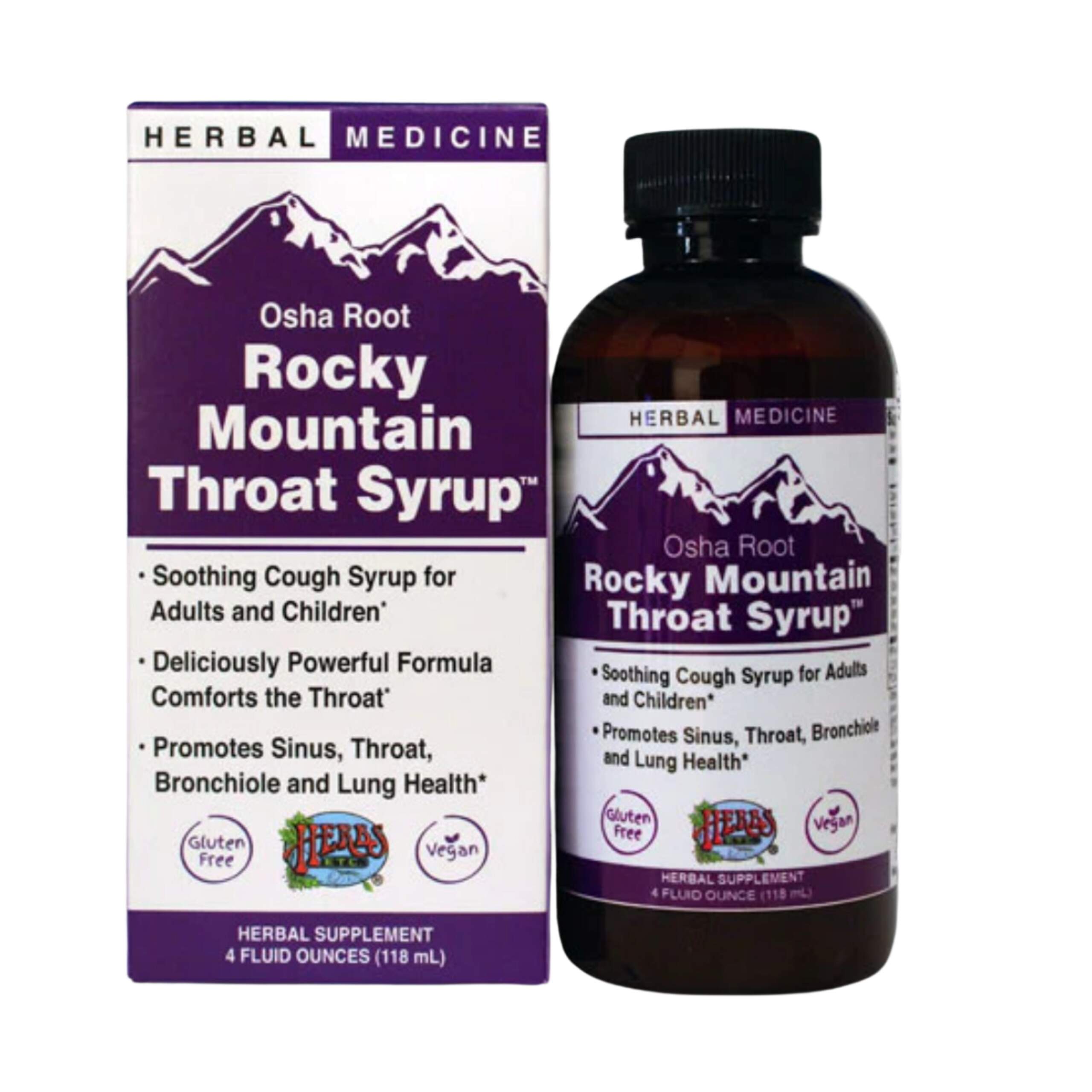Herbs Etc. - Rocky Mountain Throat Syrup™ 4oz (118ml)