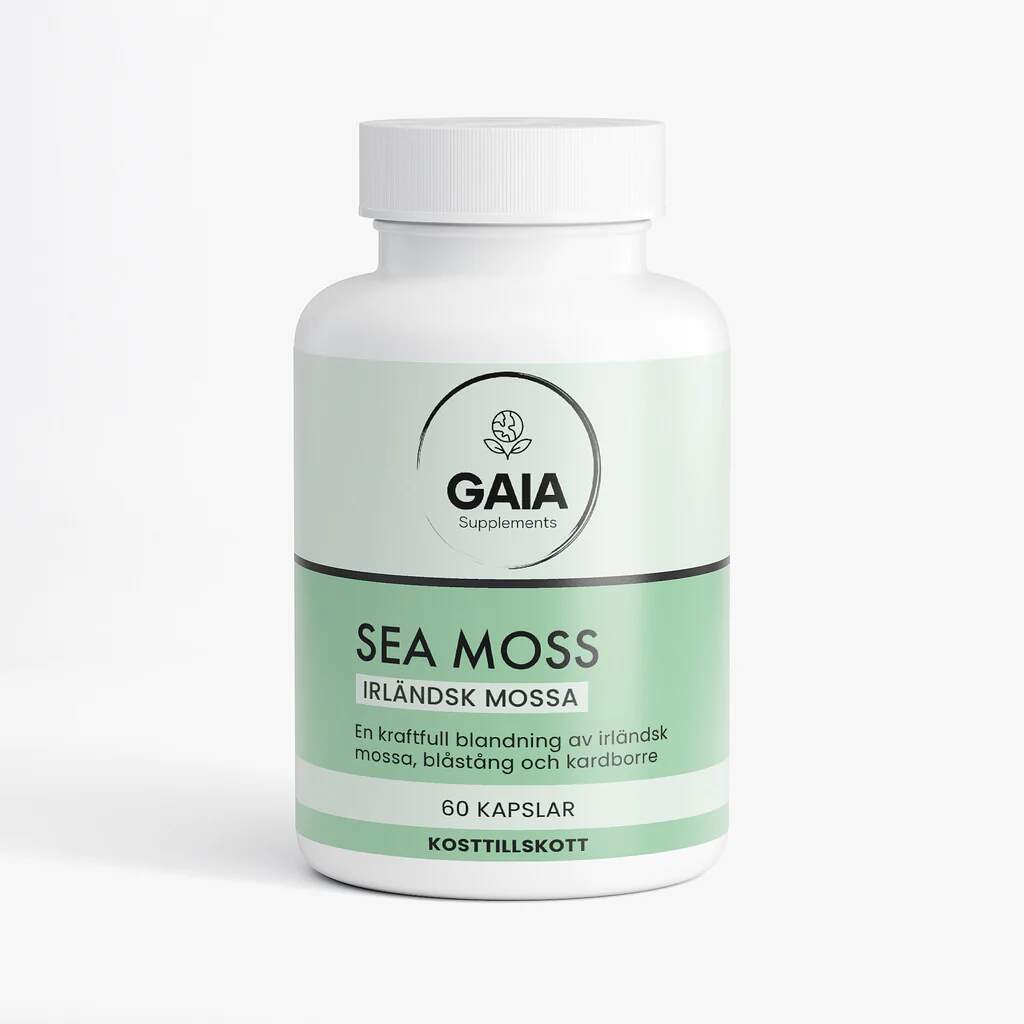 Gaia Supplements - Sea Moss 60 Kapslar