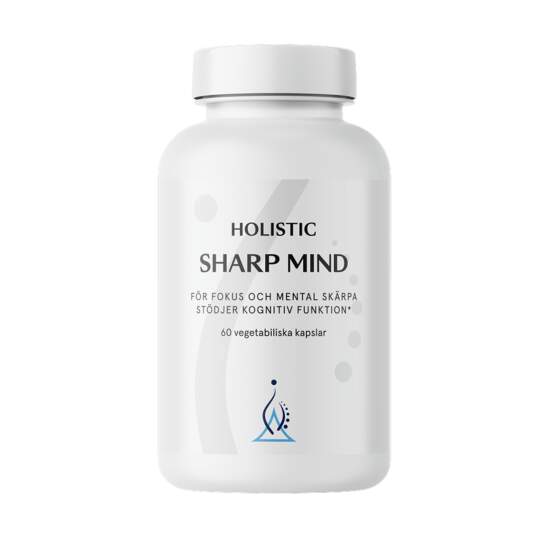 Holistic - Sharp Mind 60 vegetabiliska kapslar