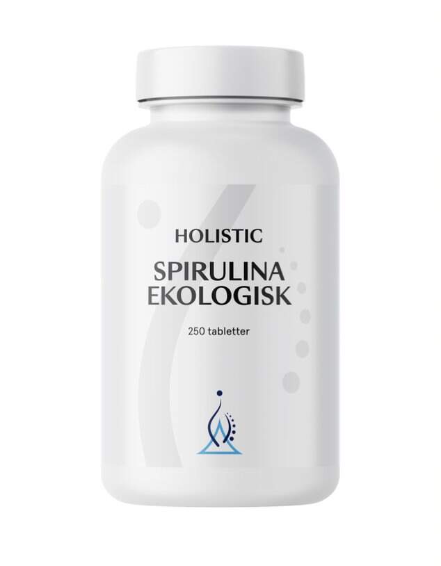 Holistic - Spirulina Tabletter EKO 250 tabletter