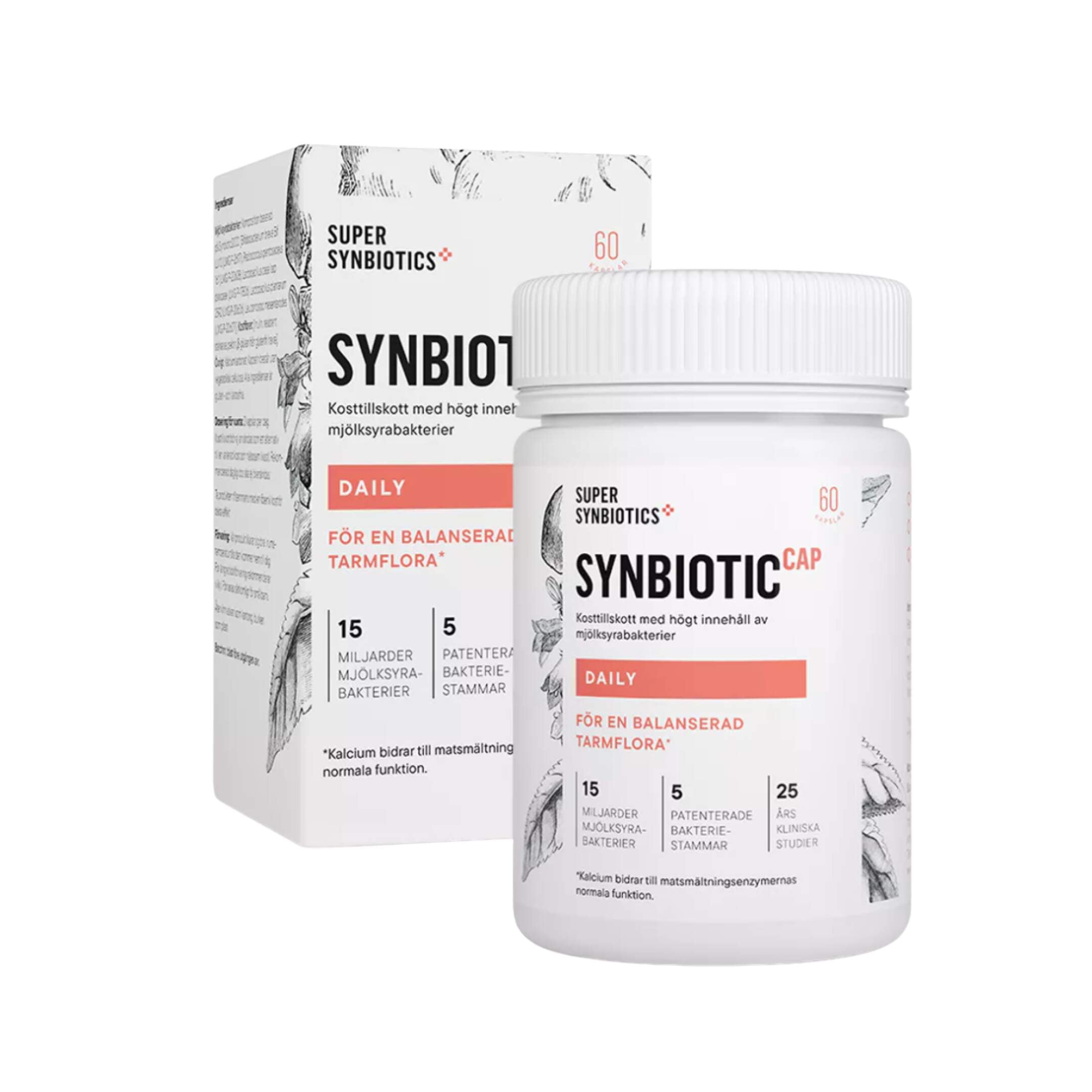 SuperSynbiotics - Synbiotic Cap Daily 60 kapslar