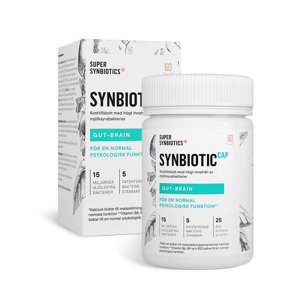 SuperSynbiotics - Synbiotic Cap Gut-Brain 60 kapslar