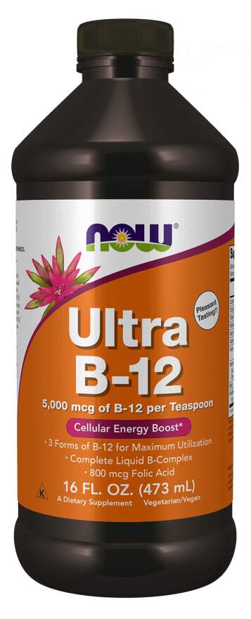 NOW Foods - Ultra B-12 Liquid 473 ml