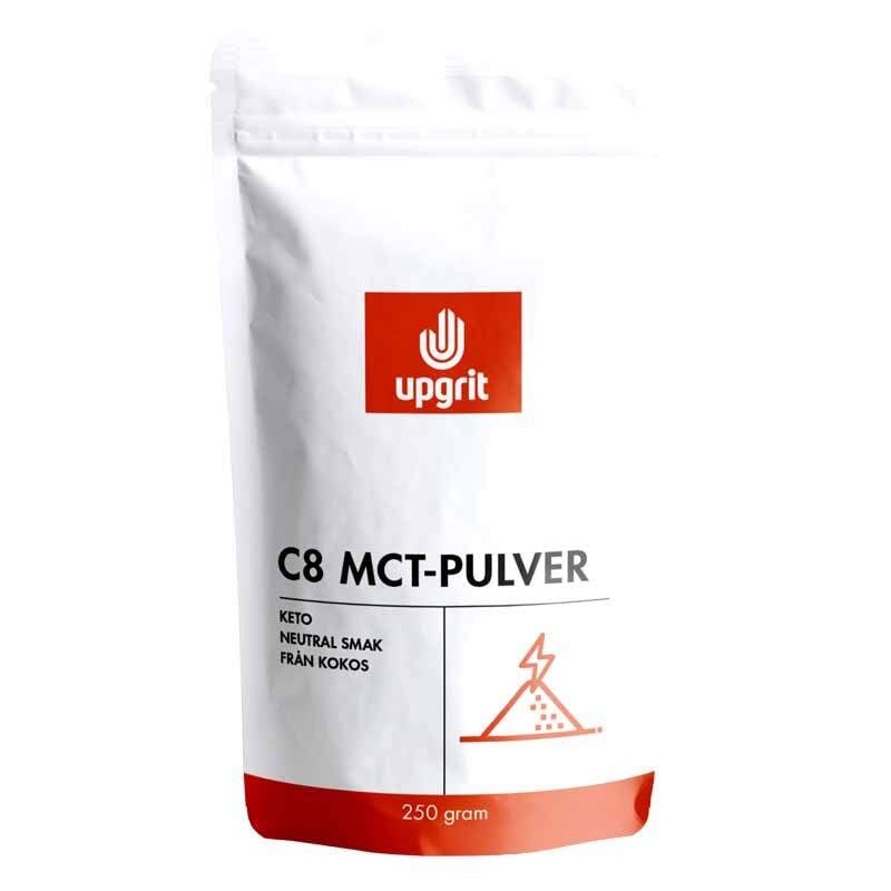 Upgrit - Upgrit C8 MCT-pulver, 250 gram