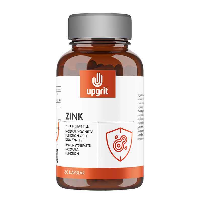 Upgrit - Upgrit Zink 60 kapslar