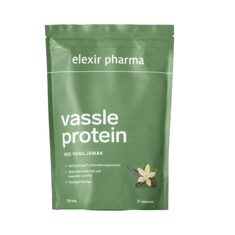 Elexir Pharma - Vassleprotein Vanilj 750g